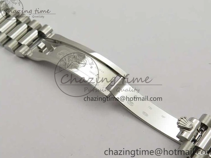 A2836 Dial 228239 Dial Blue SS BP SS Version Textured 904 on Day-Date President 40mm Ice Bracelet New 0724